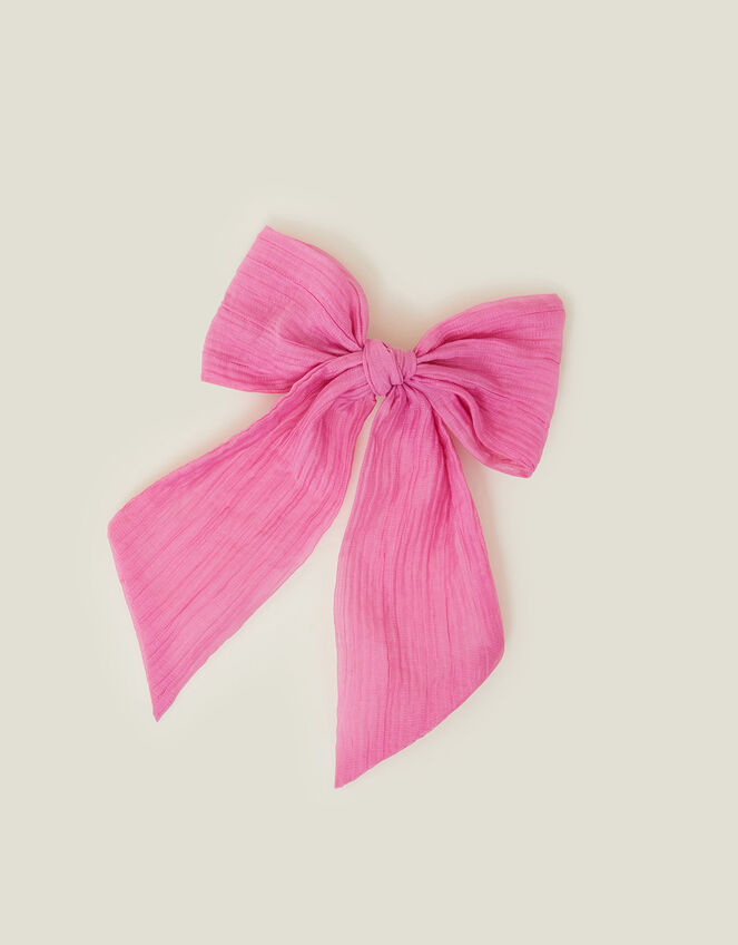 Textured Bow Hair Clip | Accessorize Global Navigation Catalog ...
