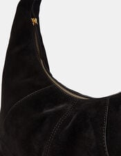 Suede Shoulder Bag, , large
