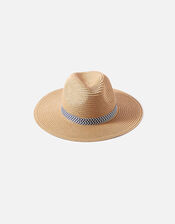 Erica Braid Trim Fedora Hat, , large
