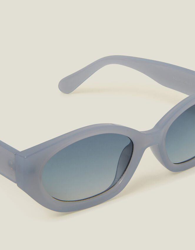 Crystal Oval Sunglasses, , large