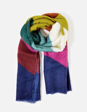 Rainbow Wave Supersoft Blanket Scarf , , large