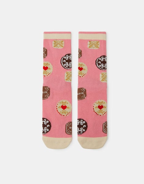 Biscuit Print Socks, , large