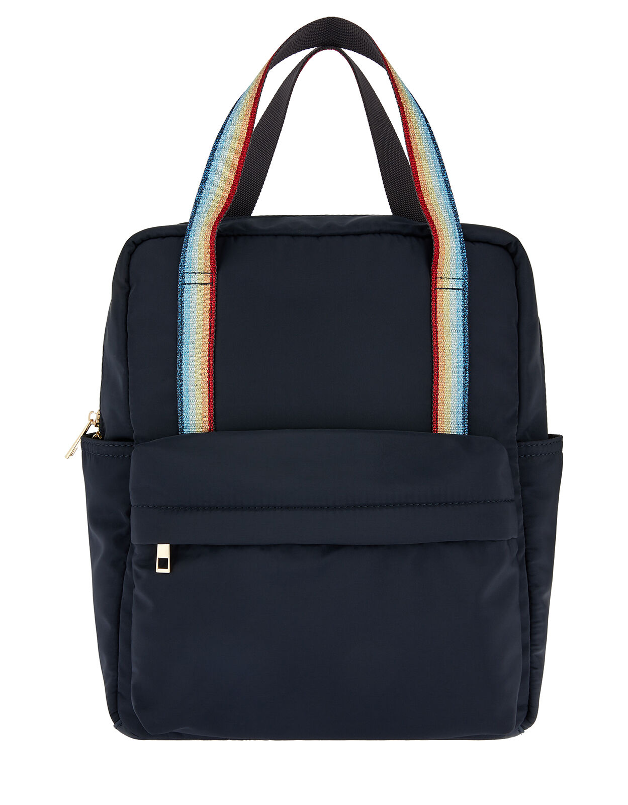 Accessorize rainbow bag top
