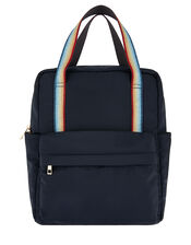 Zoe Rainbow Strap Backpack, , large