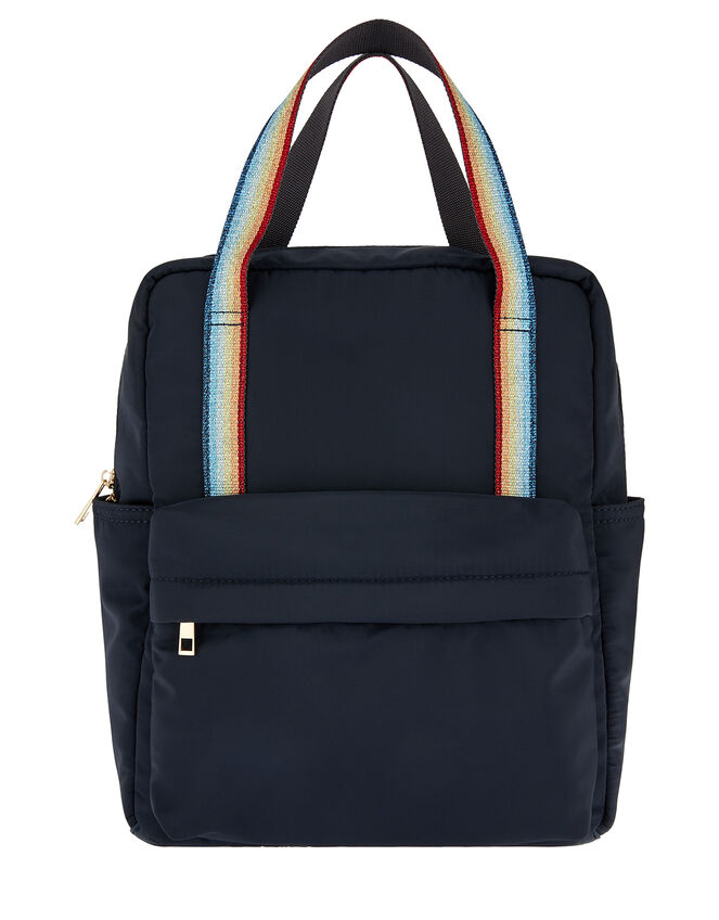 Zoe Rainbow Strap Backpack, , large