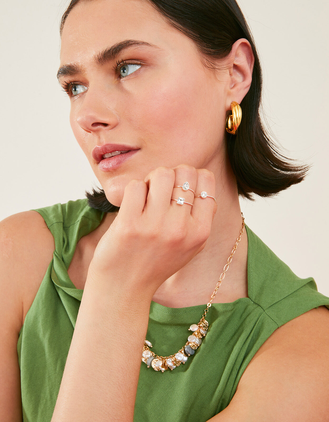 Accessorize stacking clearance rings