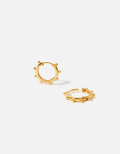 Gold Vermeil Bobble Huggies, , large