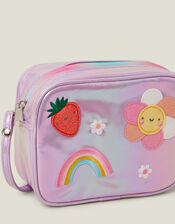 Girls Embroidered Metallic Camera Bag, , large