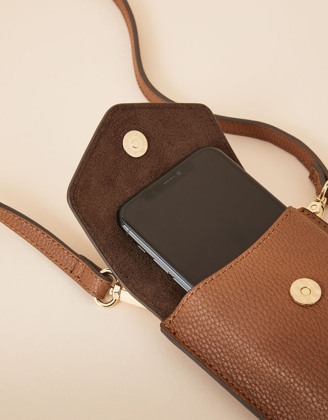 Envelope Phone Bag, Tan (TAN), large
