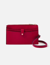 Phone Cross-Body Bag, Red (RED), large
