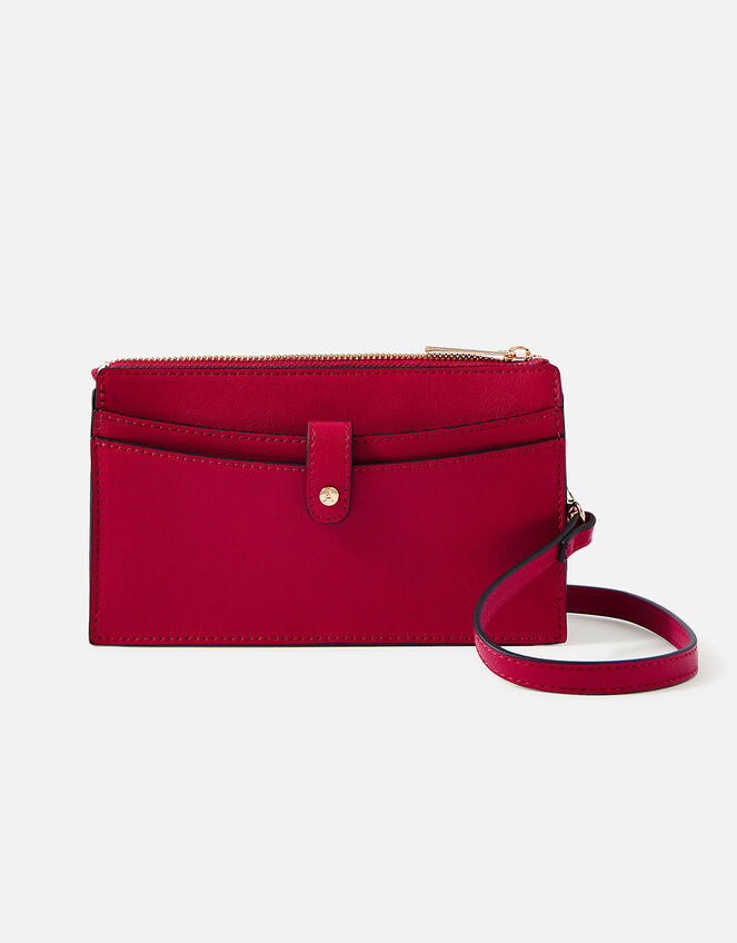 Phone Cross-Body Bag, Red (RED), large