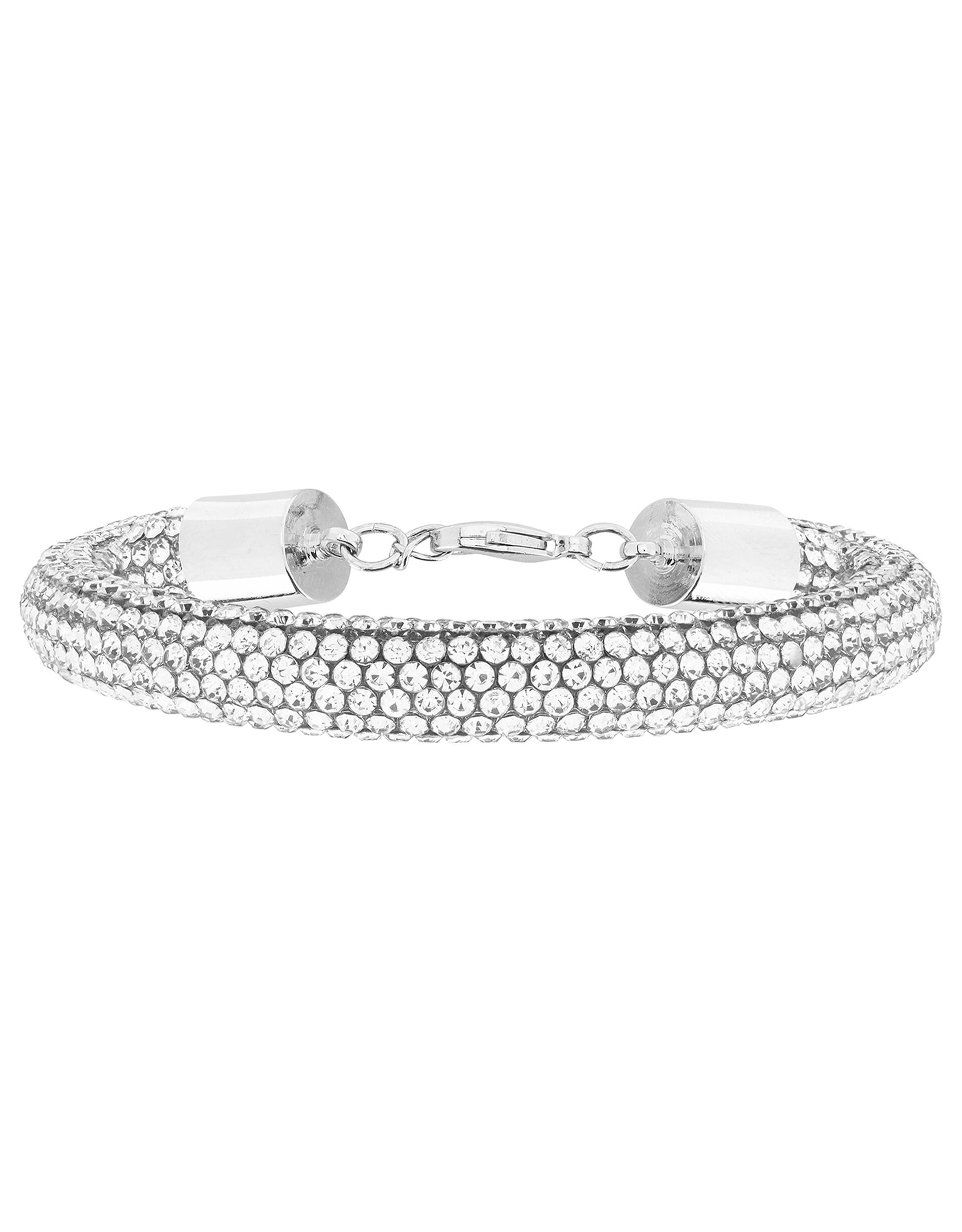 Chunky Diamanté Bracelet, , large