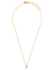 Organic Pearl and Sparkle Necklace, , large