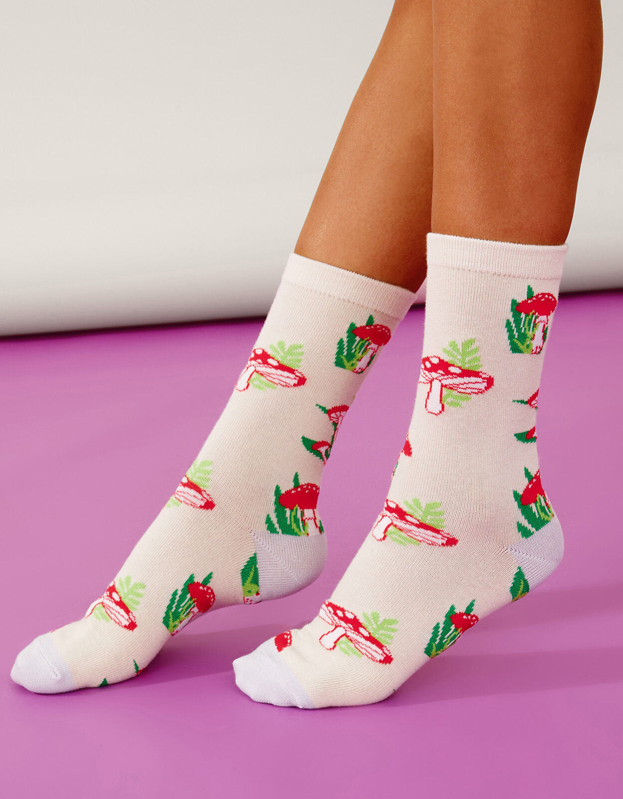 Mushroom socks on sale