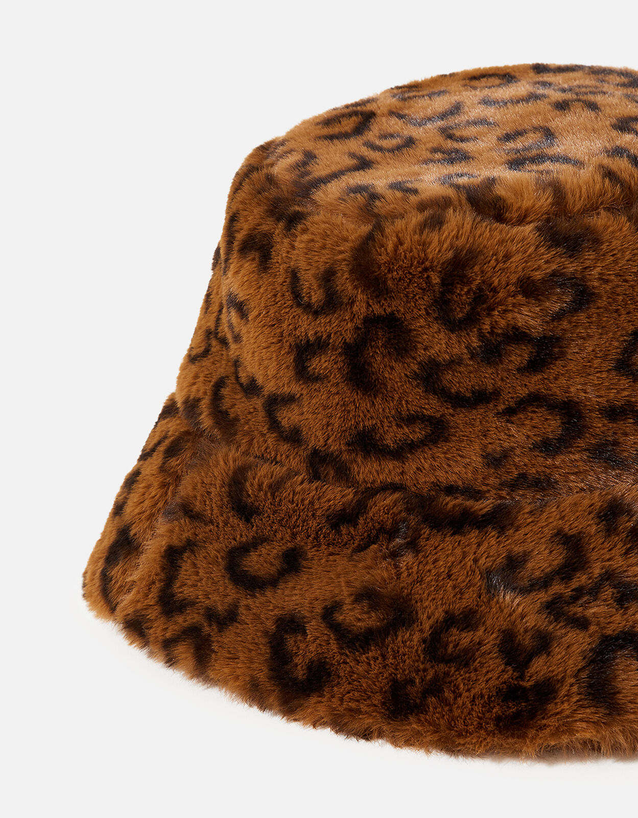 Leopard Luxe Faux Fur Bucket Hat | Hats 