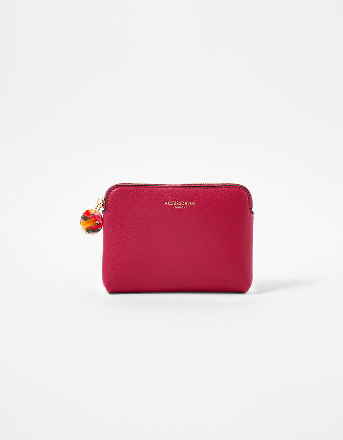 round zip coin purse
