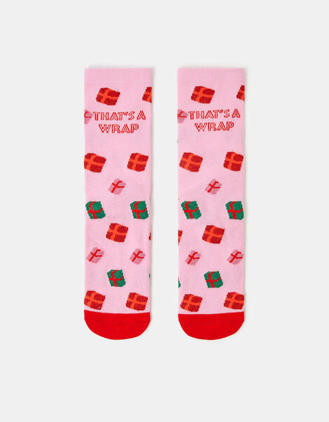 That's A Wrap Christmas Socks, , large