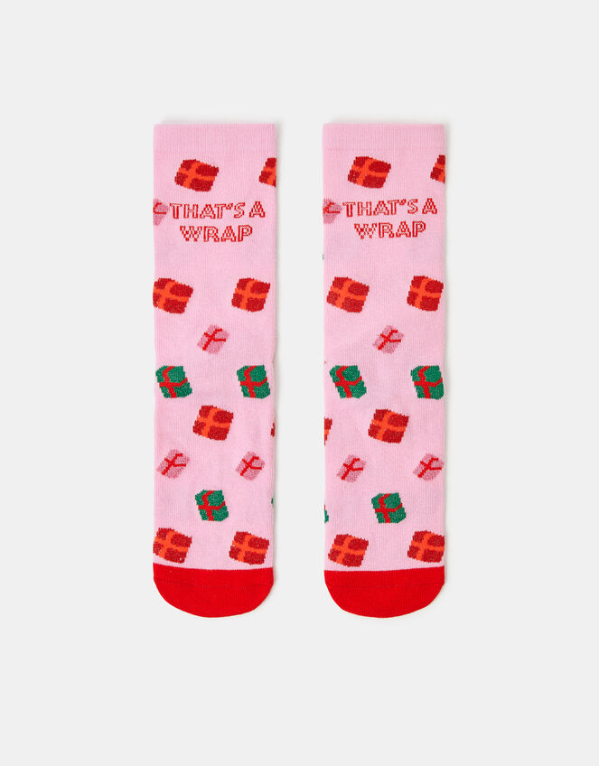 That's A Wrap Christmas Socks, , large