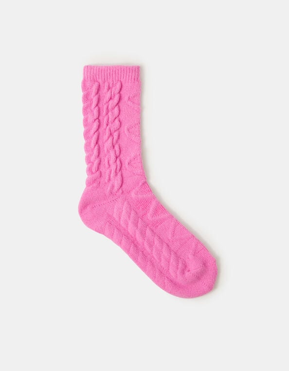 Cable Knit Boot Socks, , large