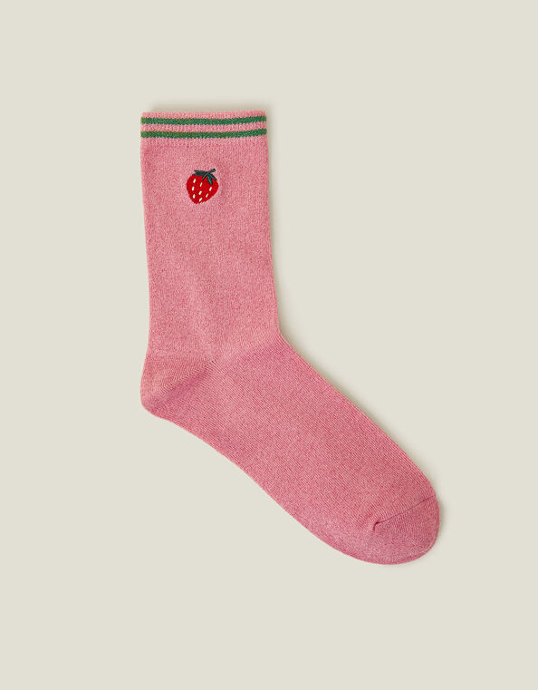Strawberry Varsity Socks, , large