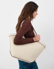 Woven Shoulder Bag, , large