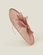 Statement Bow Disc Fascinator, , large