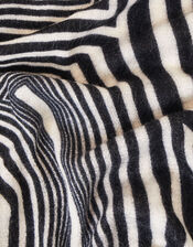 Swirl Print Blanket Scarf, , large