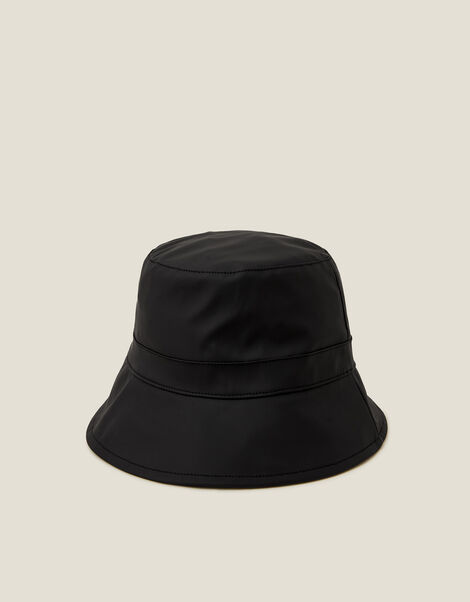 Water-Resistant Rain Hat, Black (BLACK), large
