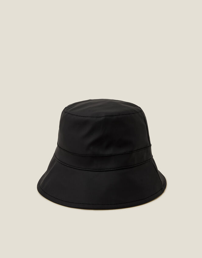 Water-Resistant Rain Hat, Black (BLACK), large