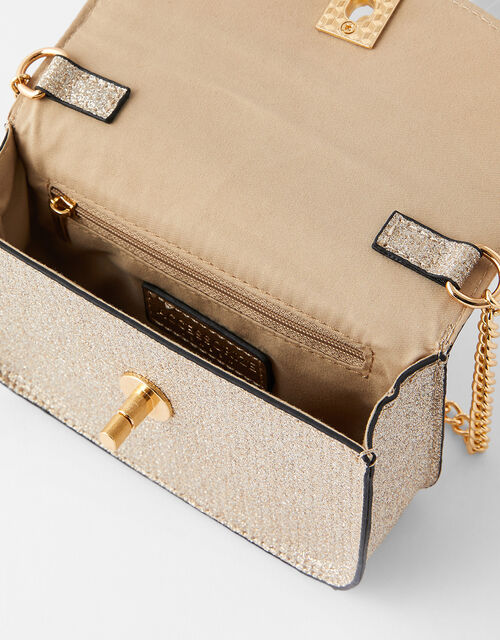 glitter cross body bag