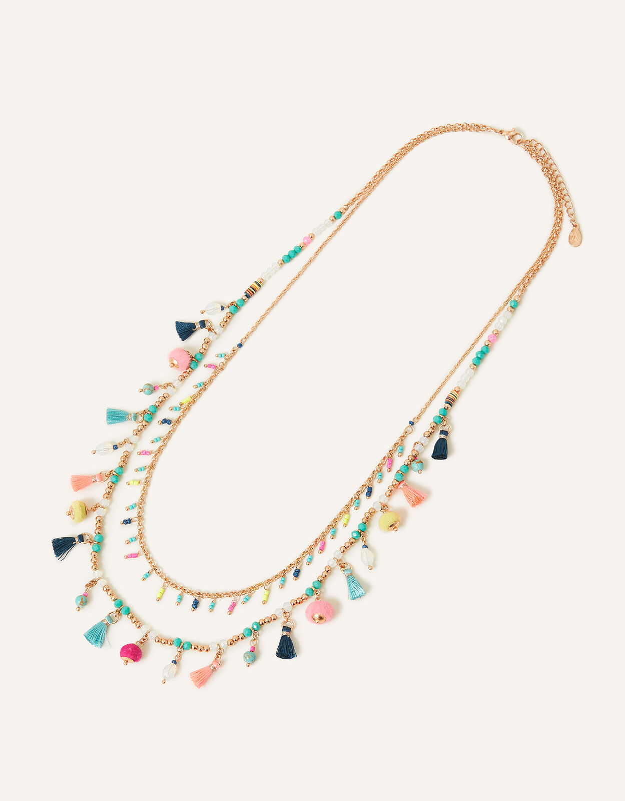 Layered Tassel Necklace