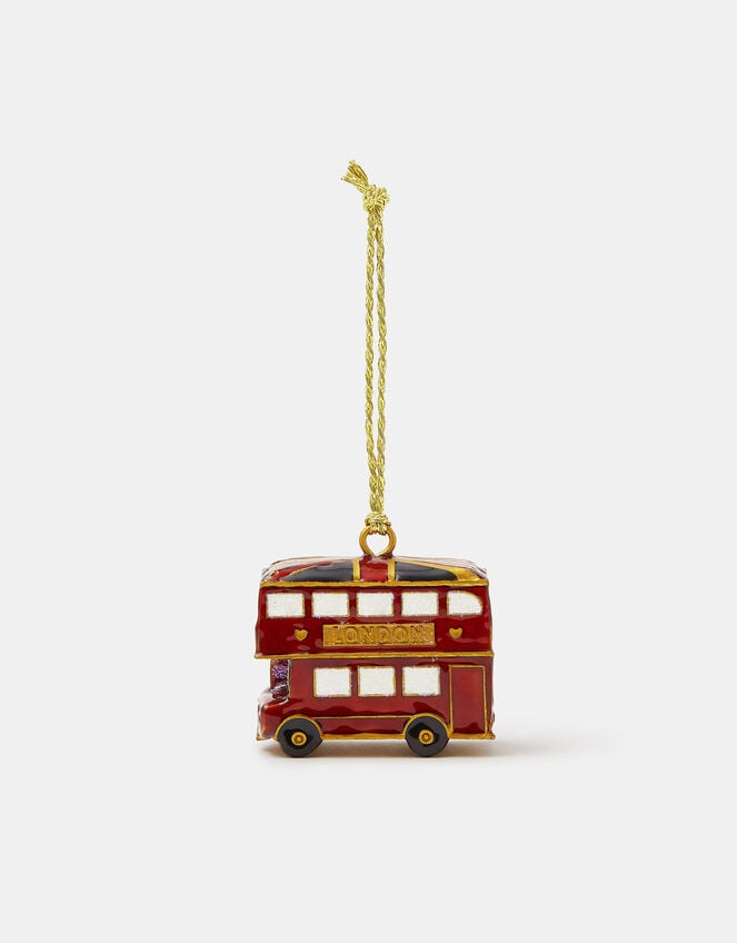 Enamel London Bus Decoration, , large