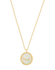 Gold-Plated Constellation Necklace - Aquarius, , large