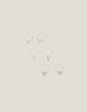 3-Pack Butterfly Hoops, , large