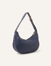 Scoop Shoulder Bag, Blue (NAVY), large