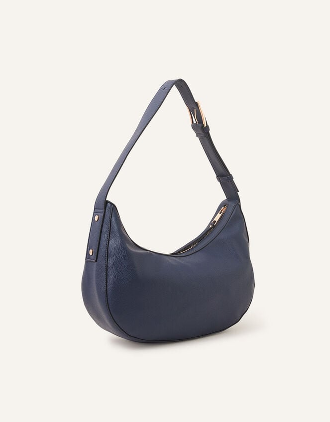 Scoop Shoulder Bag, Blue (NAVY), large