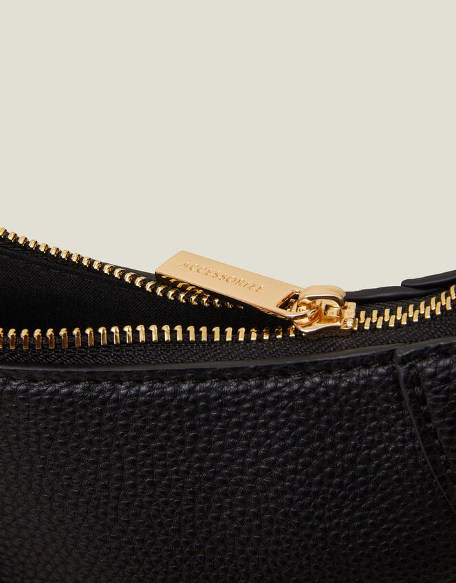 Large Messenger Bag, Black (BLACK), large