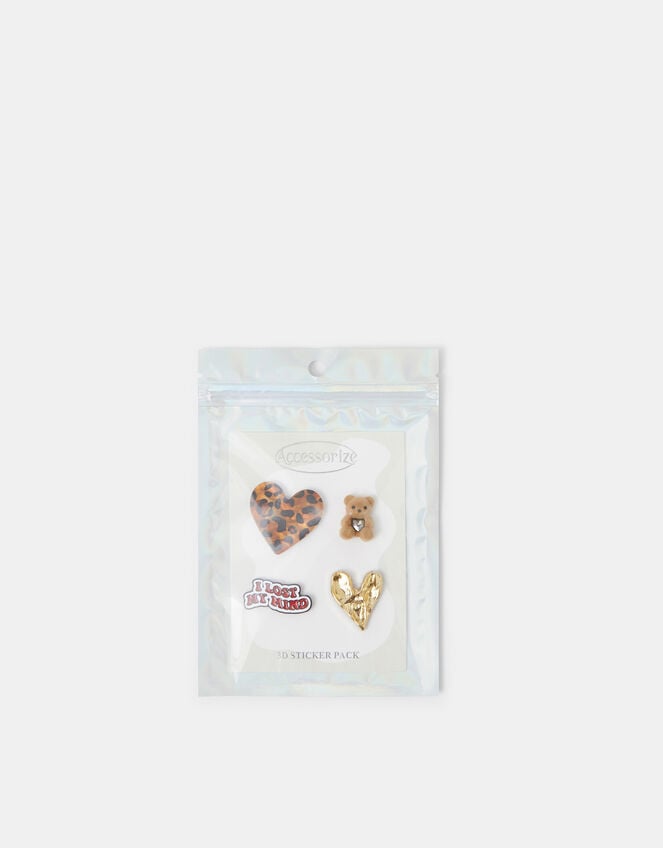 Molten Heart 3D Tech Sticker Pack, , large