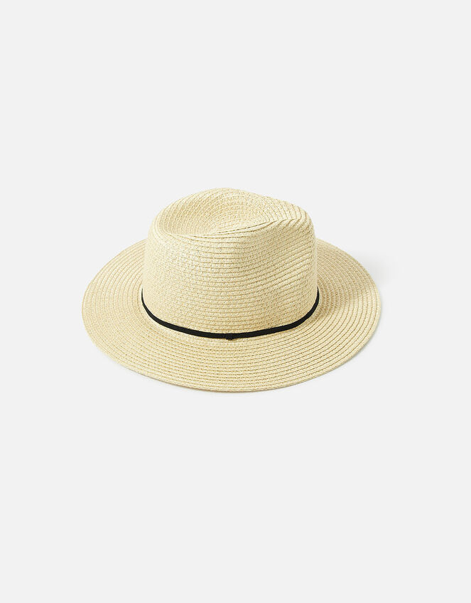 Packable Panama Hat, Natural (NATURAL), large