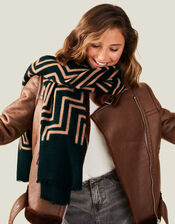 Firenze Print Super-Soft Blanket Scarf, , large