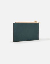 Colour Block Card Holder, Teal (TEAL), large