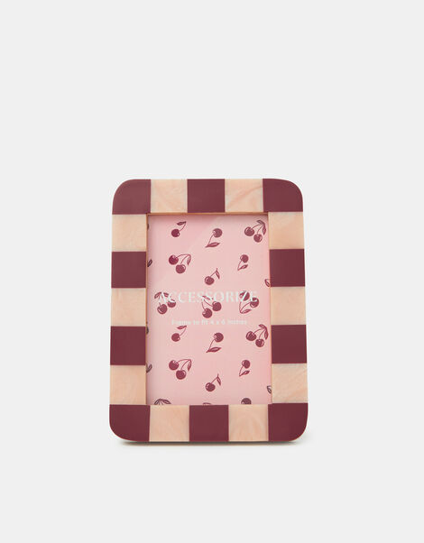 Checkerboard Resin Photo Frame 4 x 6, , large