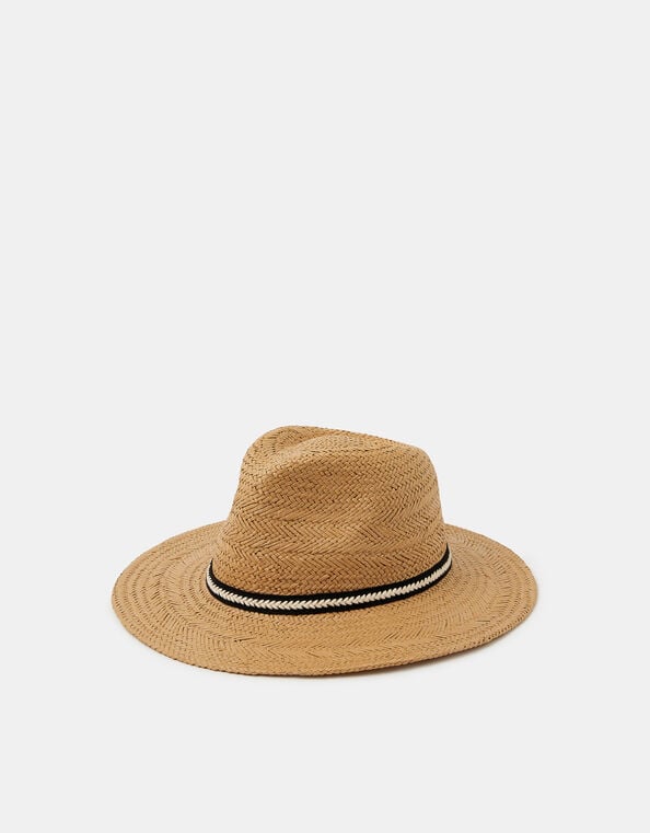 Monotone Trim Trilby, Tan (TAN), large