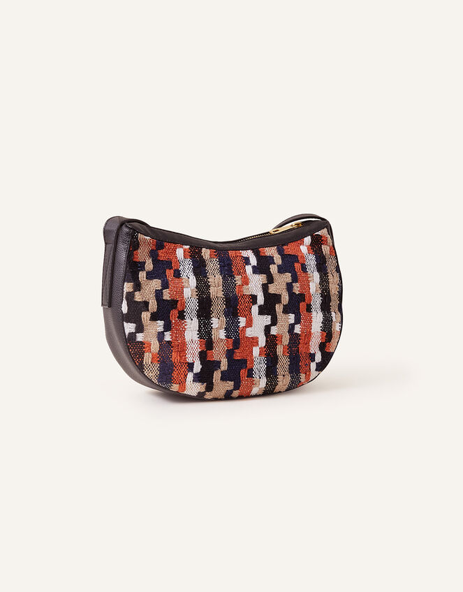 Dogtooth Cross-Body Bag, , large