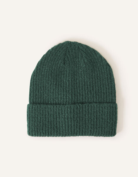 Soho Knit Beanie Hat, Green (GREEN), large
