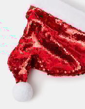 Sequin Santa Hat, , large