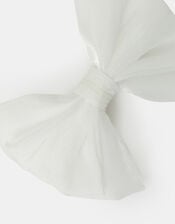 Girls Shimmer Bow Hair Barrette, , large