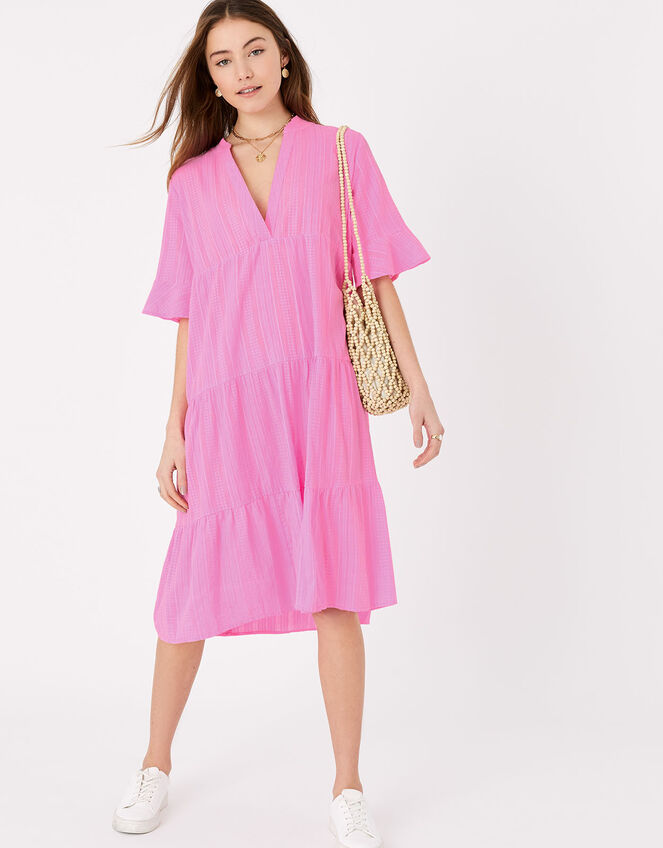 Trapeze Dress, Pink (PINK), large