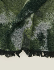 Abstract Woven Blanket Scarf, , large