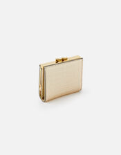 Bella Clip Frame Wallet , Gold (GOLD), large
